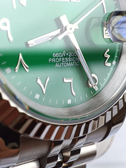 SeikoJust - Royal Green Arabic Dial