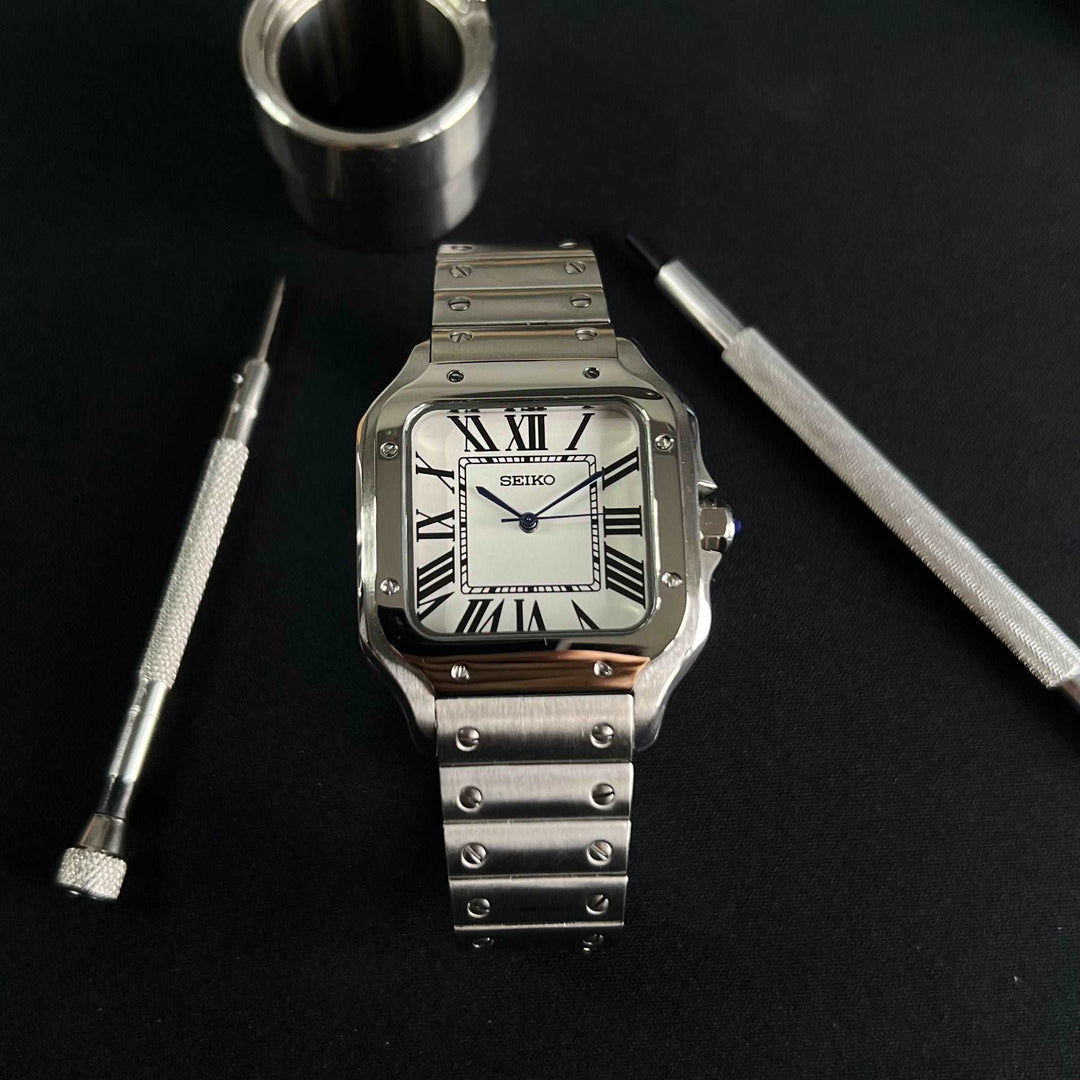 SEIKO Santos Mod Nh35 Movement