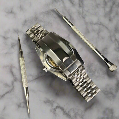 DATEJUST NAVY BLUE - CUSTOM SEIKO NH35 AUTOMATIC WATCH