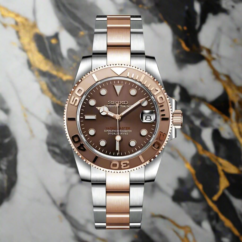 Seiko Mod Yacht Master Rose